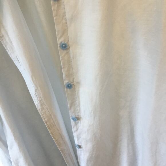 LOFT Light Blue Button Up Shirt - Picture 4 of 11